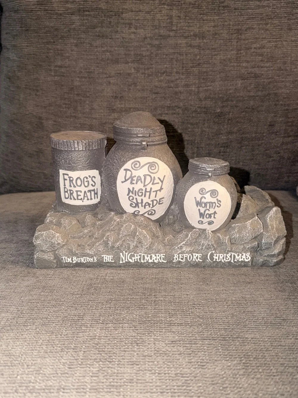 The Nightmare Before Christmas Gray Potion Bottle Holder - Gray